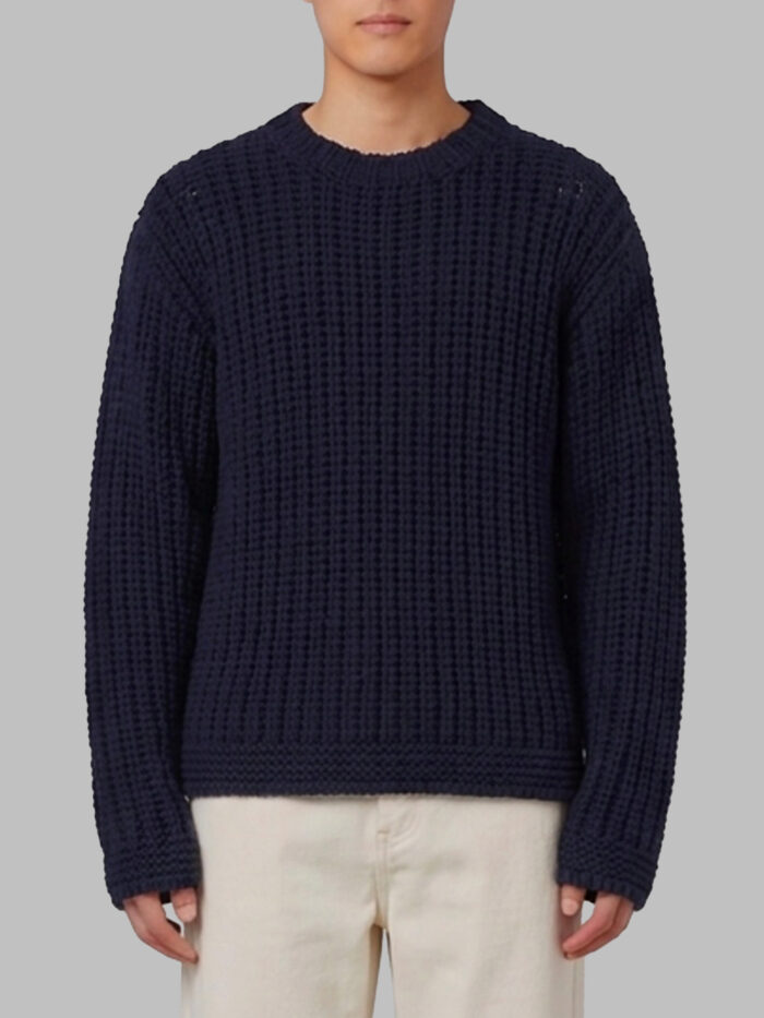 barena barboton cota navy sweater Barena Barboton Cota navy sweater