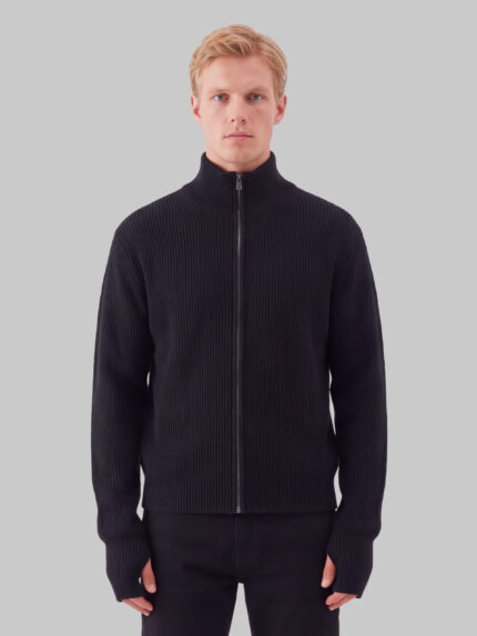 Lemaire Zip cardigan in virgin wool