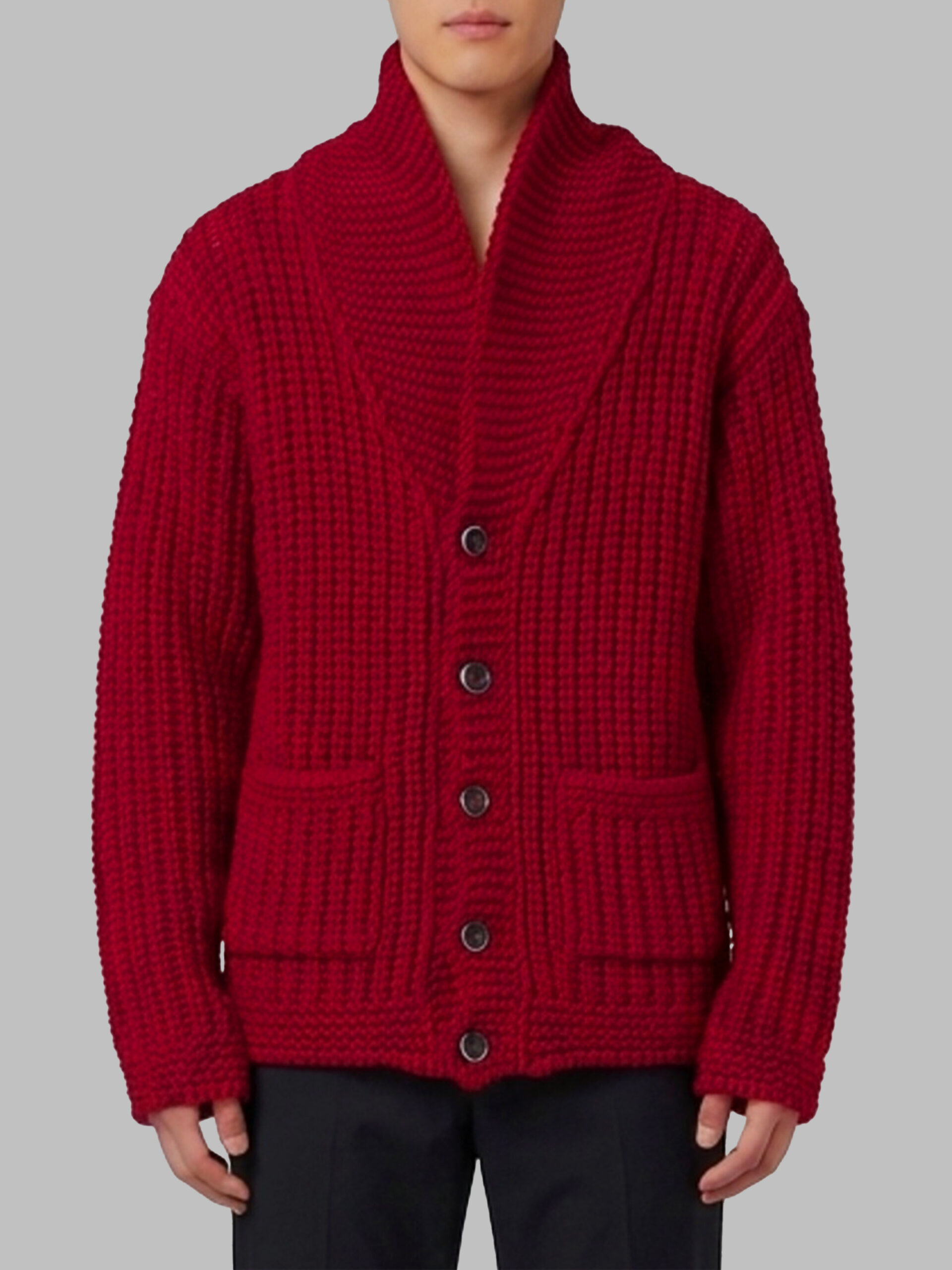 Barena Cardigan Cavana Cota red
