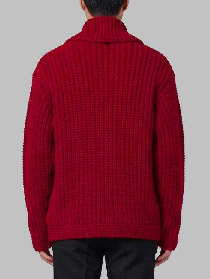 Barena Cardigan Cavana Cota red