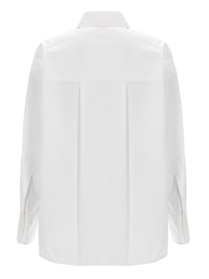 NUDE CAMICIA CON INSERTI IN PIZZO