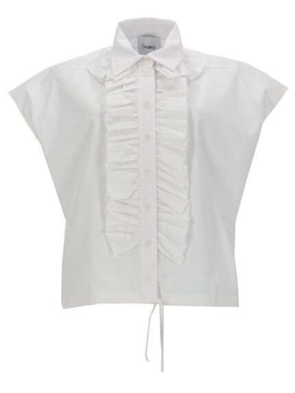 NUDE CAMICIA CON RUCHES