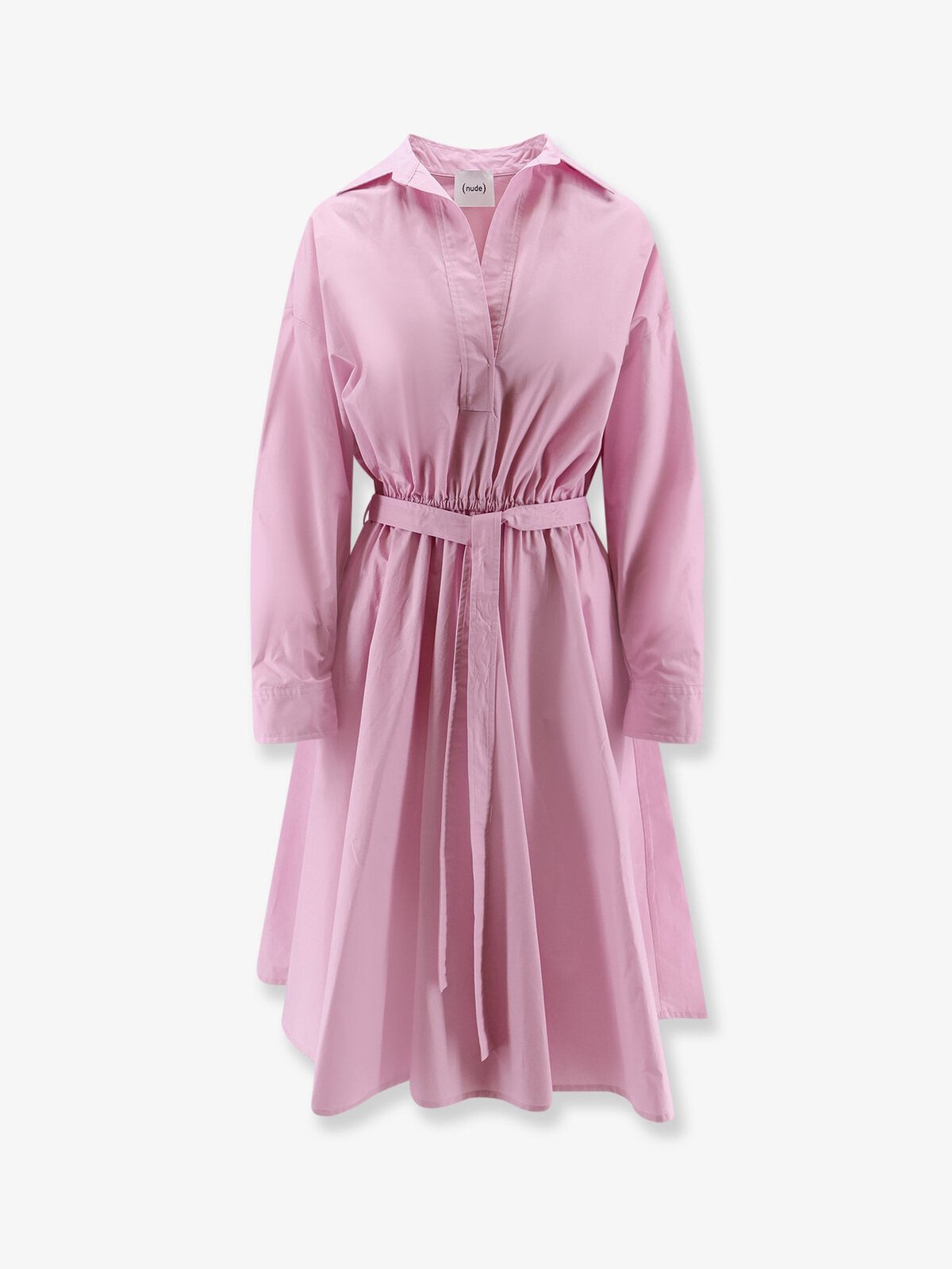 NUDE Cotton Polo Dress