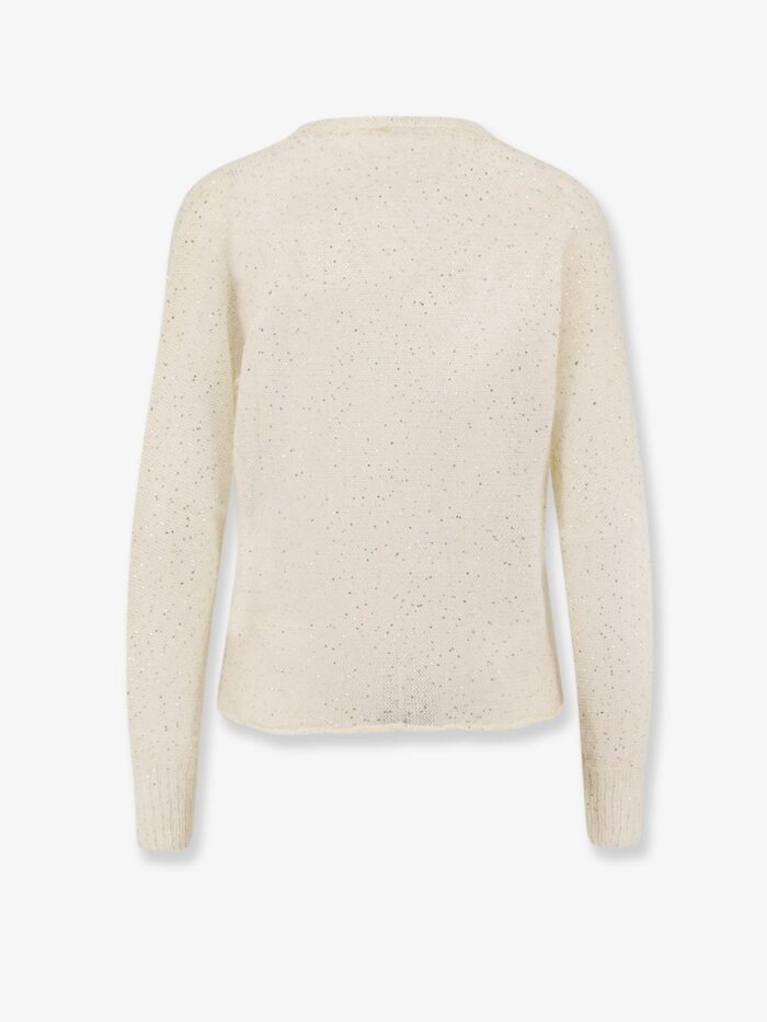 NUDE Mohair Blend Sweater With Sequins