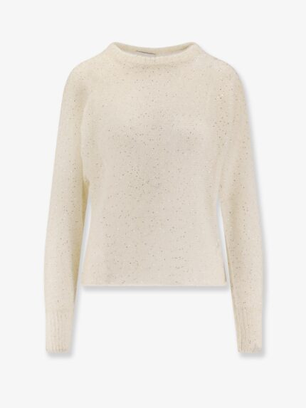 NUDE Mohair Blend Sweater With Sequins