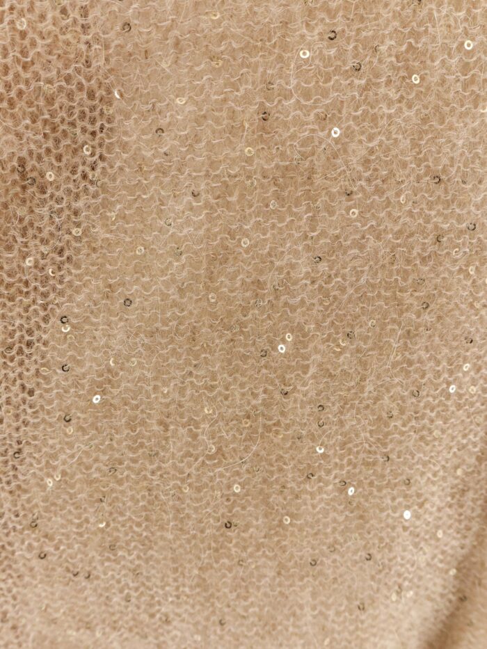 NUDE Mohair Blend Sweater With Sequins