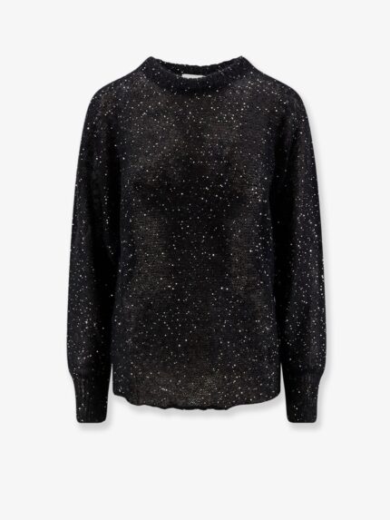 NUDE Mohair Blend Sweater With Sequins