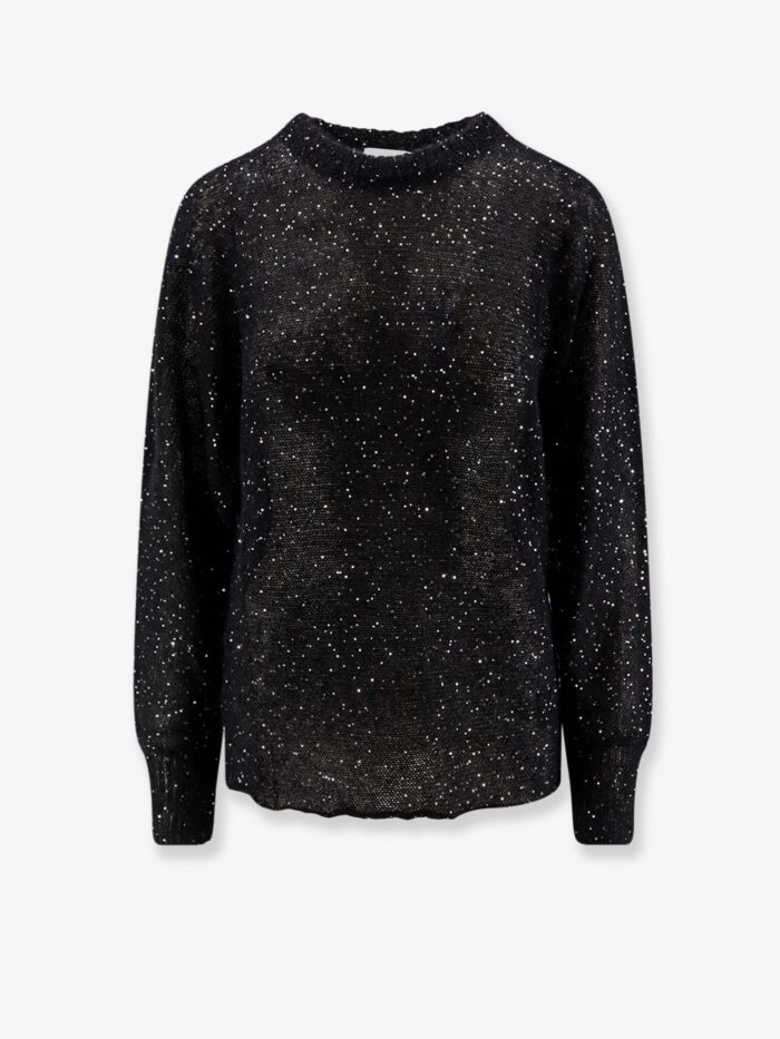 NUDE Mohair Blend Sweater With Sequins