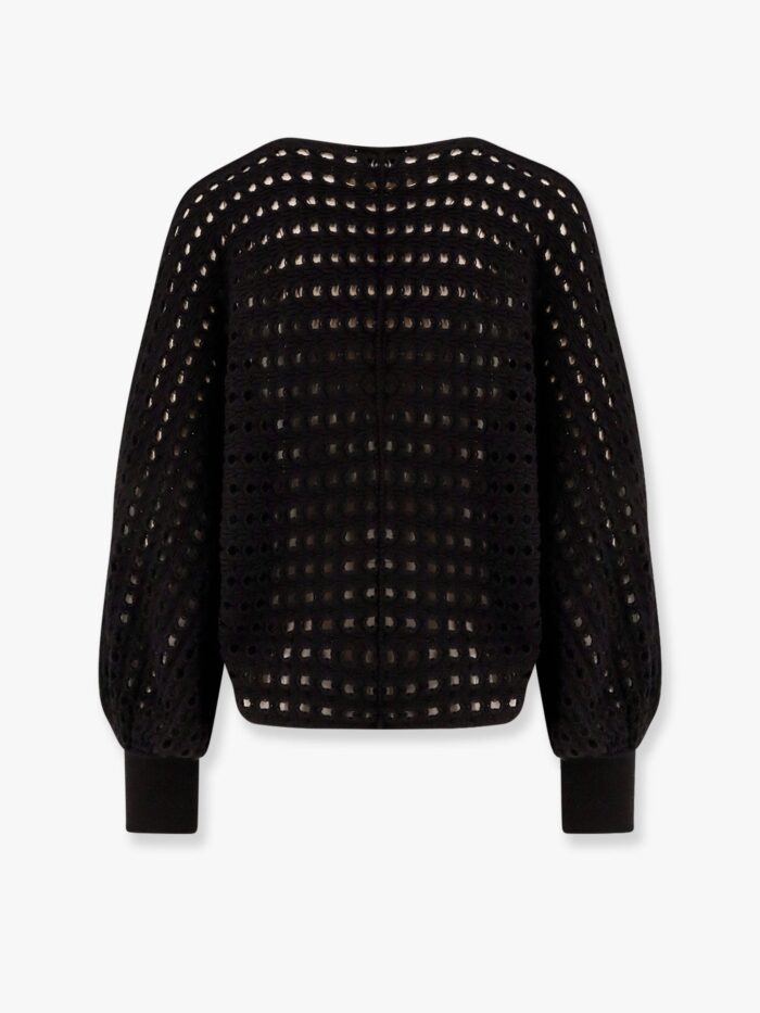 NUDE Perforated Cotton Sweater
