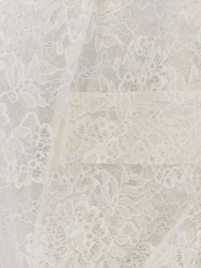 NUDE Sleeveless Lace Jacket