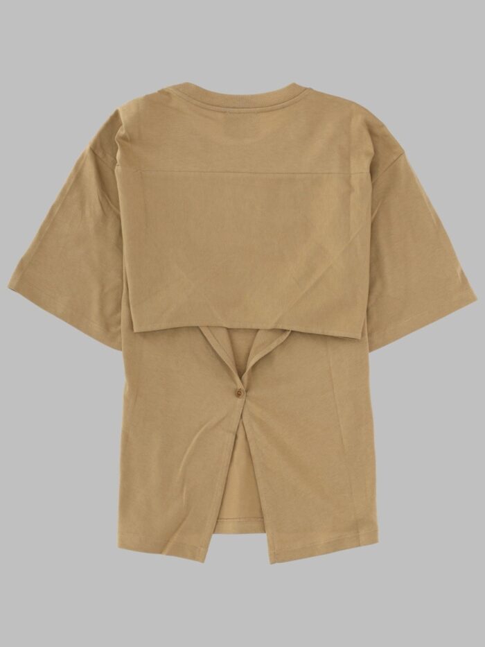 NUDE T-SHIRT IN COTONE