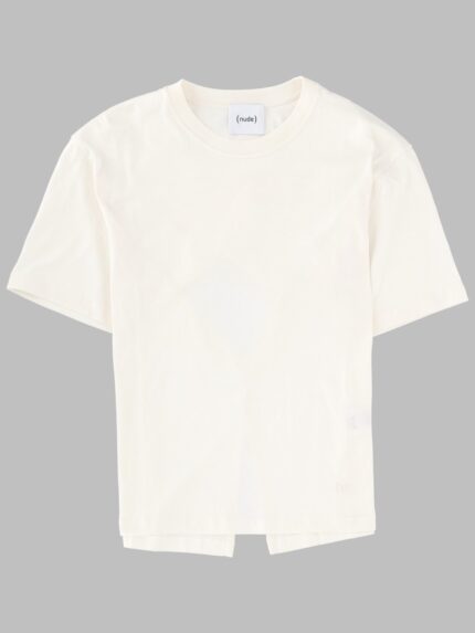 NUDE T-SHIRT IN COTONE