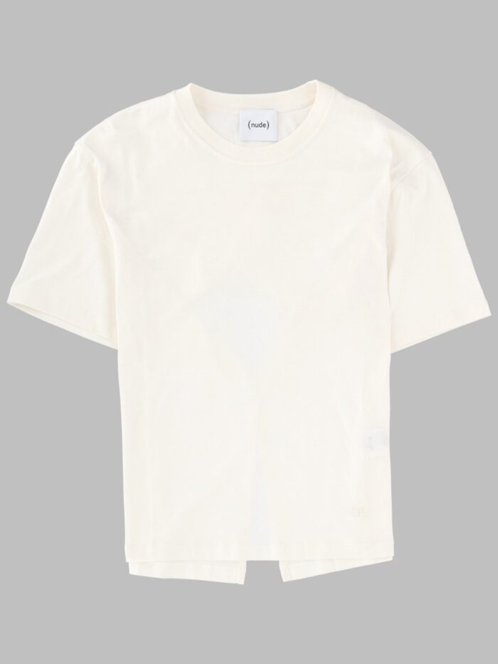 NUDE T-SHIRT IN COTONE