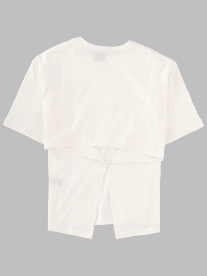 NUDE T-SHIRT IN COTONE