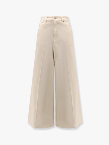 NUDE Wide Fit Stretch Denim Trouser