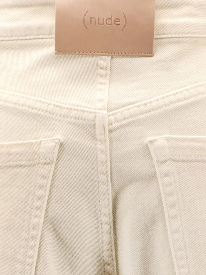 NUDE Wide Fit Stretch Denim Trouser