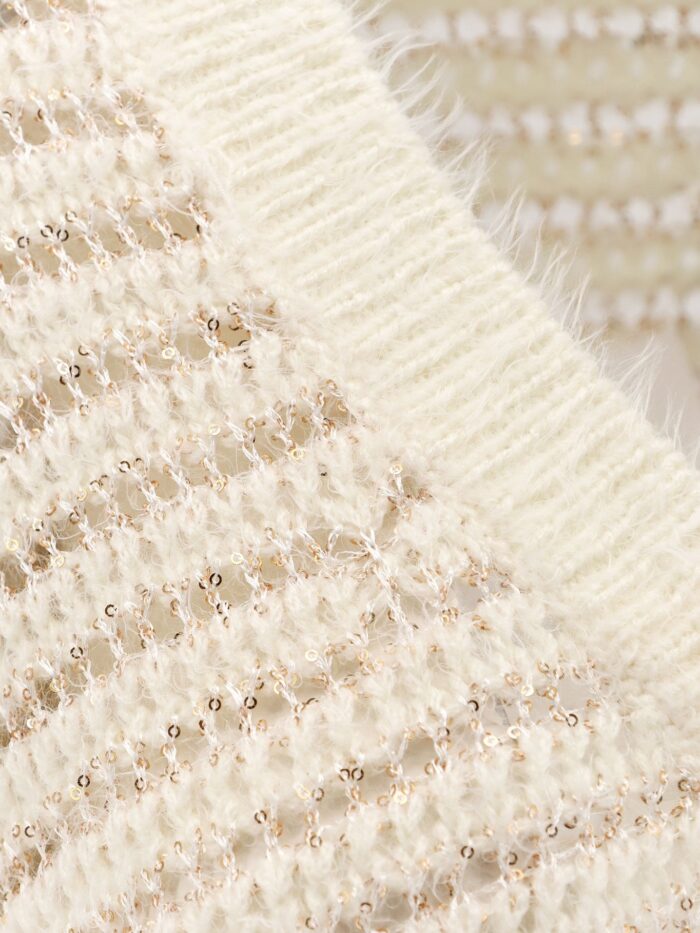 NUDE Wool Blend Sweater With Sequins