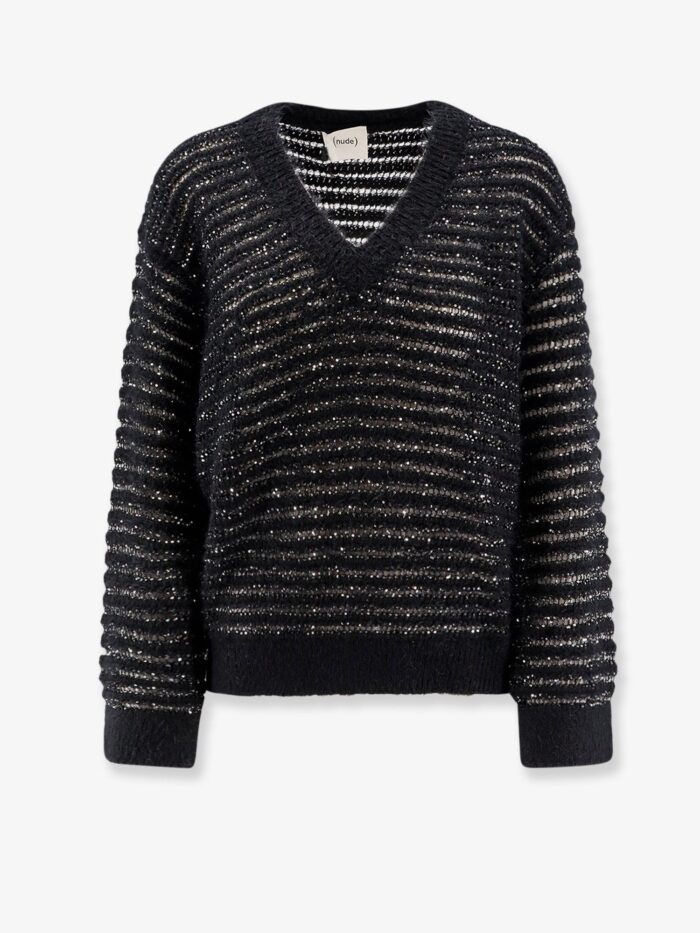 NUDE Wool Blend Sweater With Sequins