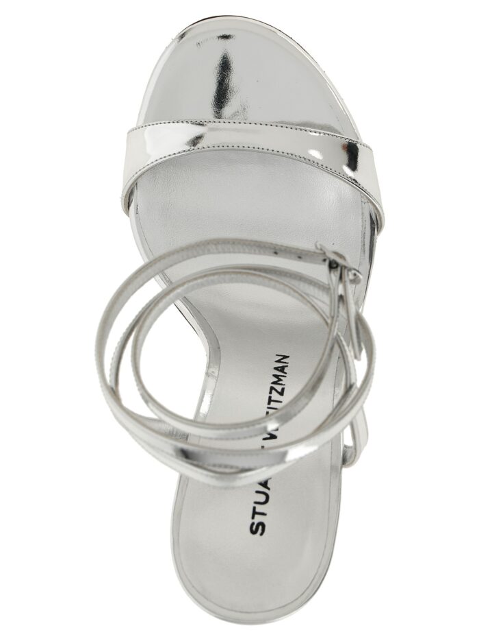 Stuart Weitzman 'Nudistini Wrap' Sandals