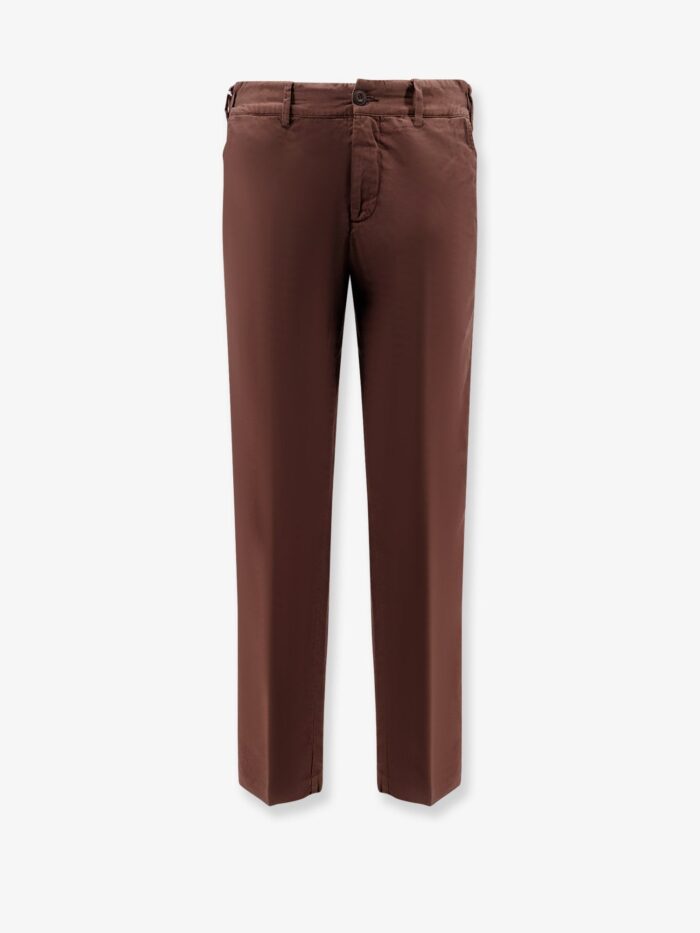 NUGNES 1920 Cotton And Linen Trousers