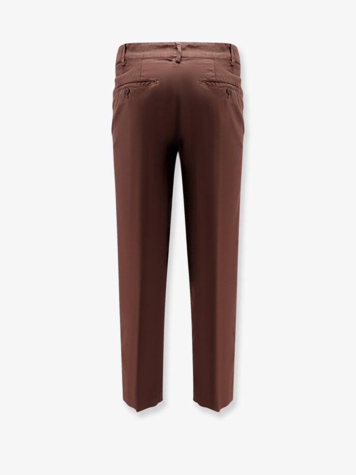 NUGNES 1920 Cotton And Linen Trousers