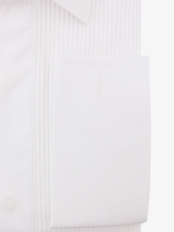 NUGNES 1920 Cotton Shirt With Plastron