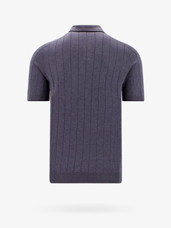 NUGNES 1920 Silk Polo Shirt