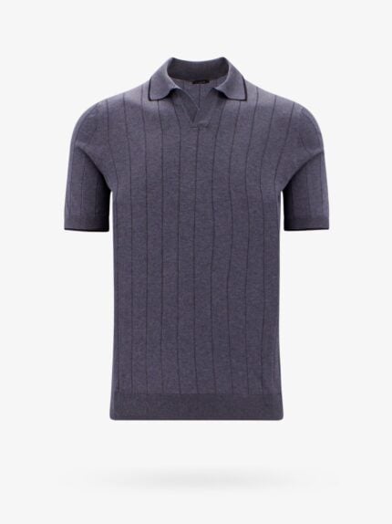 NUGNES 1920 Silk Polo Shirt