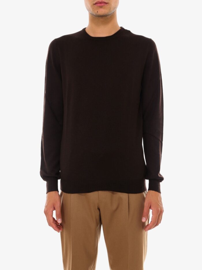 NUGNES 1920 Wool Basic Sweater