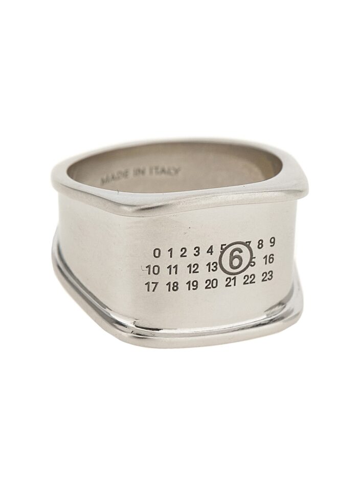 MM6 MAISON MARGIELA 'Numeric Logo' Ring