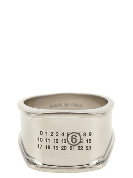 MM6 MAISON MARGIELA 'Numeric Logo' Ring