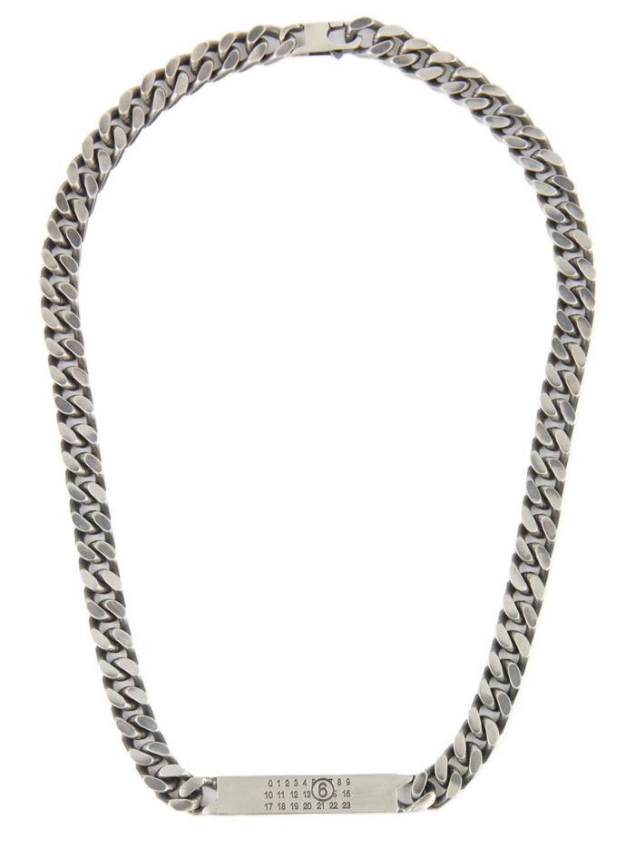 mm6 maison margiela 'numeric' necklace MM6 MAISON MARGIELA 'Numeric' Necklace