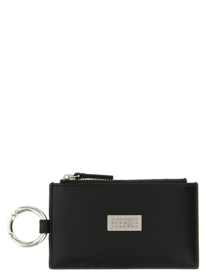 mm6 maison margiela 'numeric signature mm6' card holder MM6 MAISON MARGIELA 'Numeric Signature MM6' Card Holder