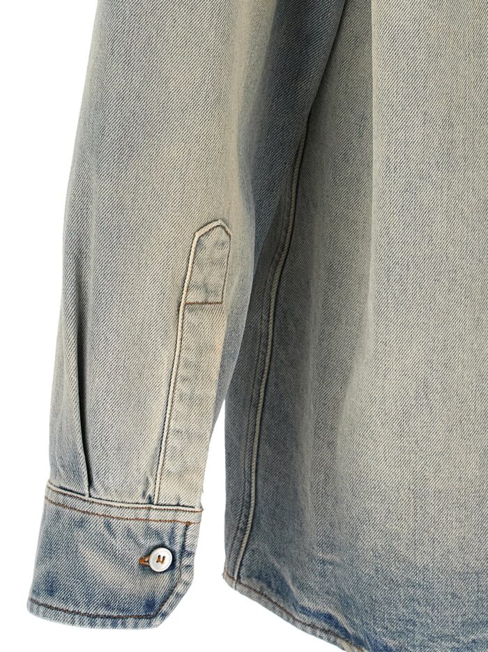 MM6 MAISON MARGIELA 'Numeric Signature MM6' Denim Shirt