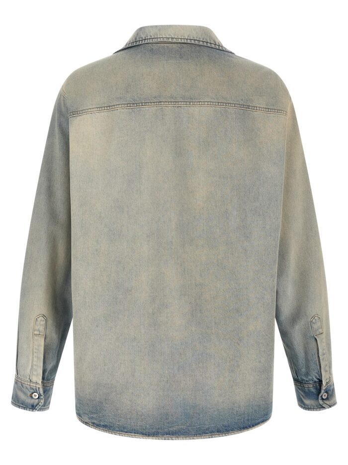 MM6 MAISON MARGIELA 'Numeric Signature MM6' Denim Shirt