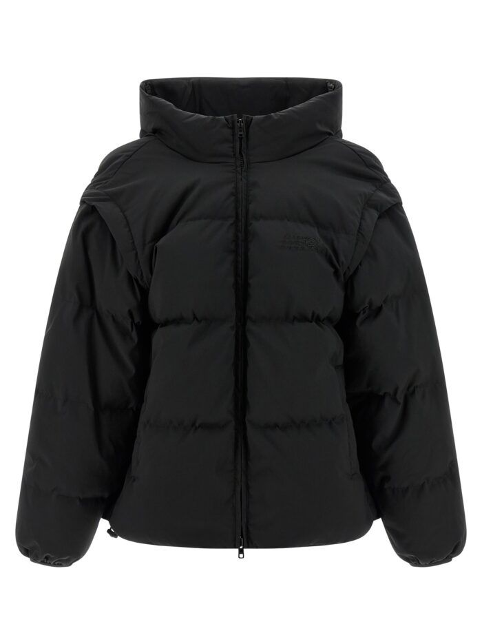 mm6 maison margiela 'numeric signature mm6' embroidery down jacket MM6 MAISON MARGIELA 'Numeric Signature MM6' Embroidery Down Jacket