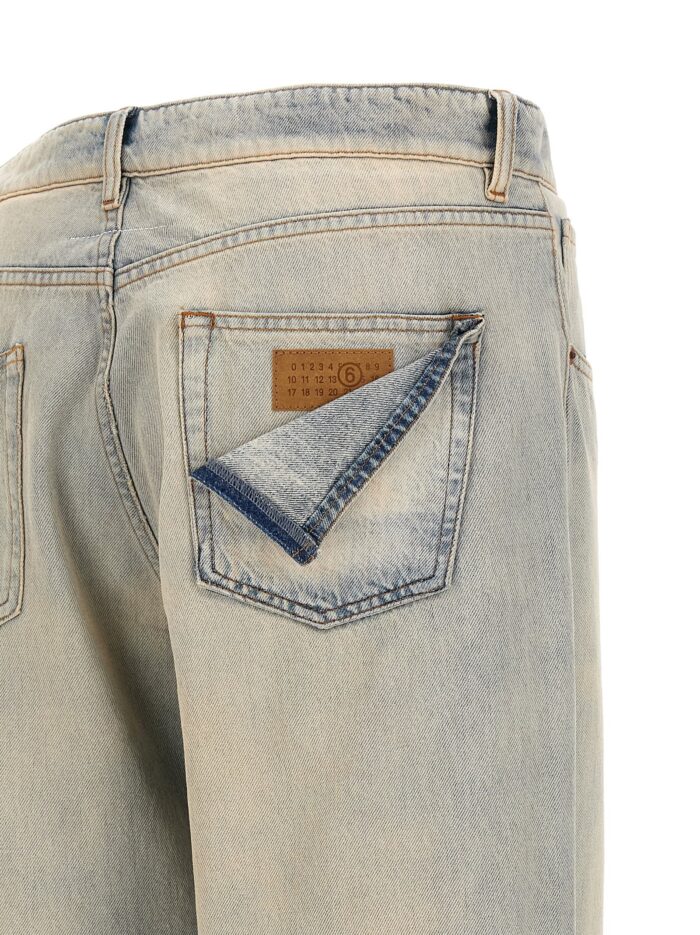 MM6 MAISON MARGIELA 'Numeric Signature MM6' Jeans