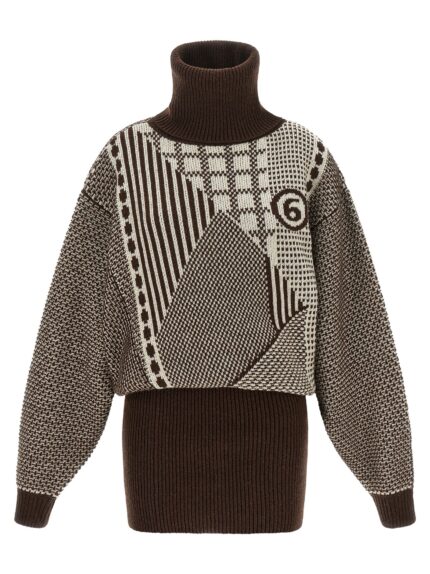 MM6 MAISON MARGIELA 'Numeric Signature MM6' Reversible Dress