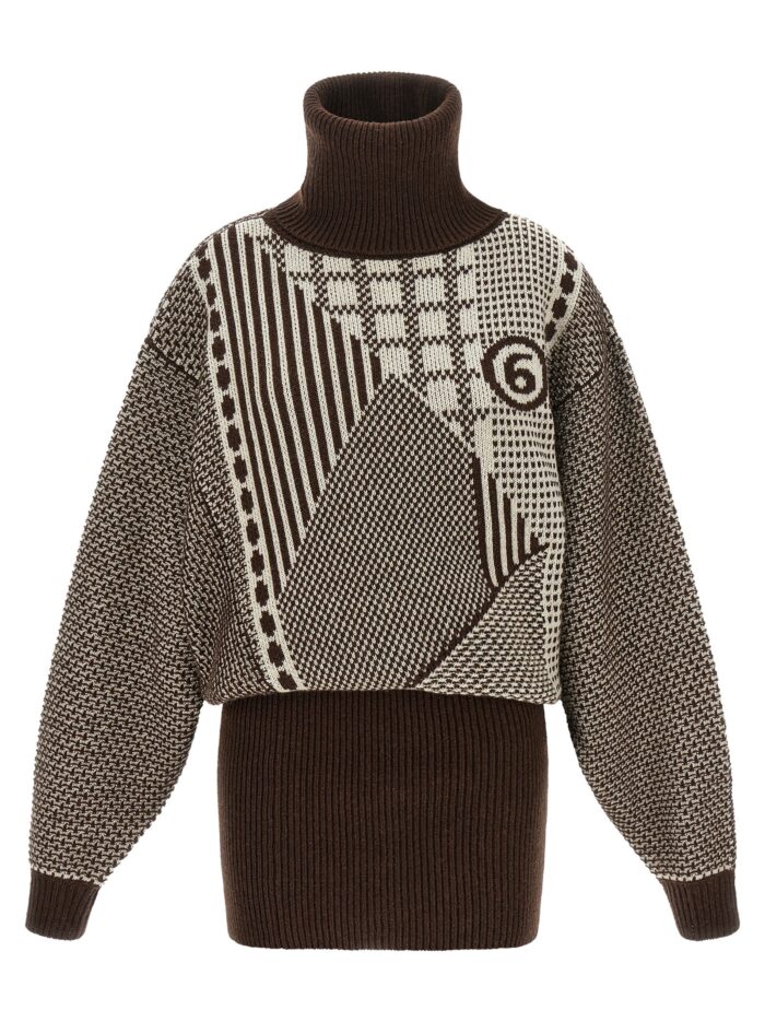mm6 maison margiela 'numeric signature mm6' reversible dress MM6 MAISON MARGIELA 'Numeric Signature MM6' Reversible Dress