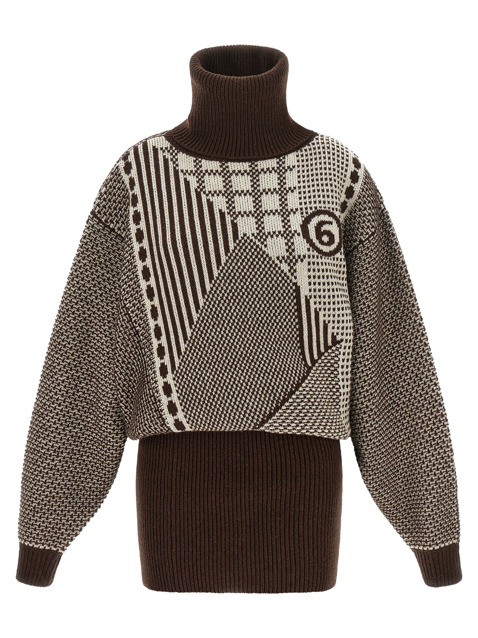MM6 MAISON MARGIELA 'Numeric Signature MM6' Reversible Dress