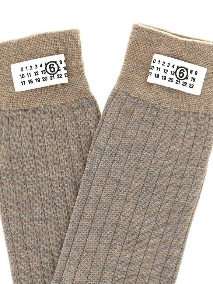 MM6 MAISON MARGIELA 'Numeric Signature MM6' Socks