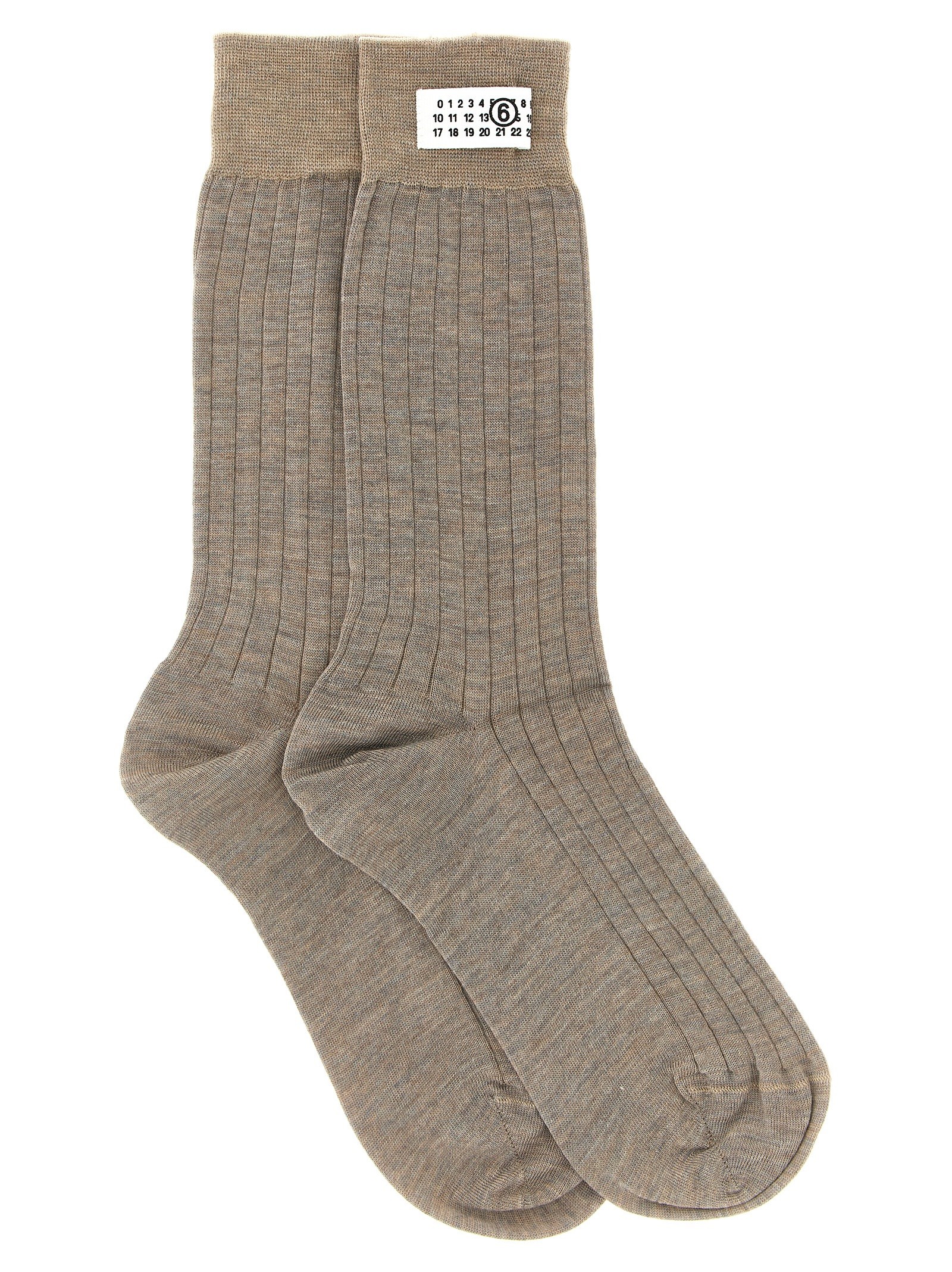 MM6 MAISON MARGIELA 'Numeric Signature MM6' Socks
