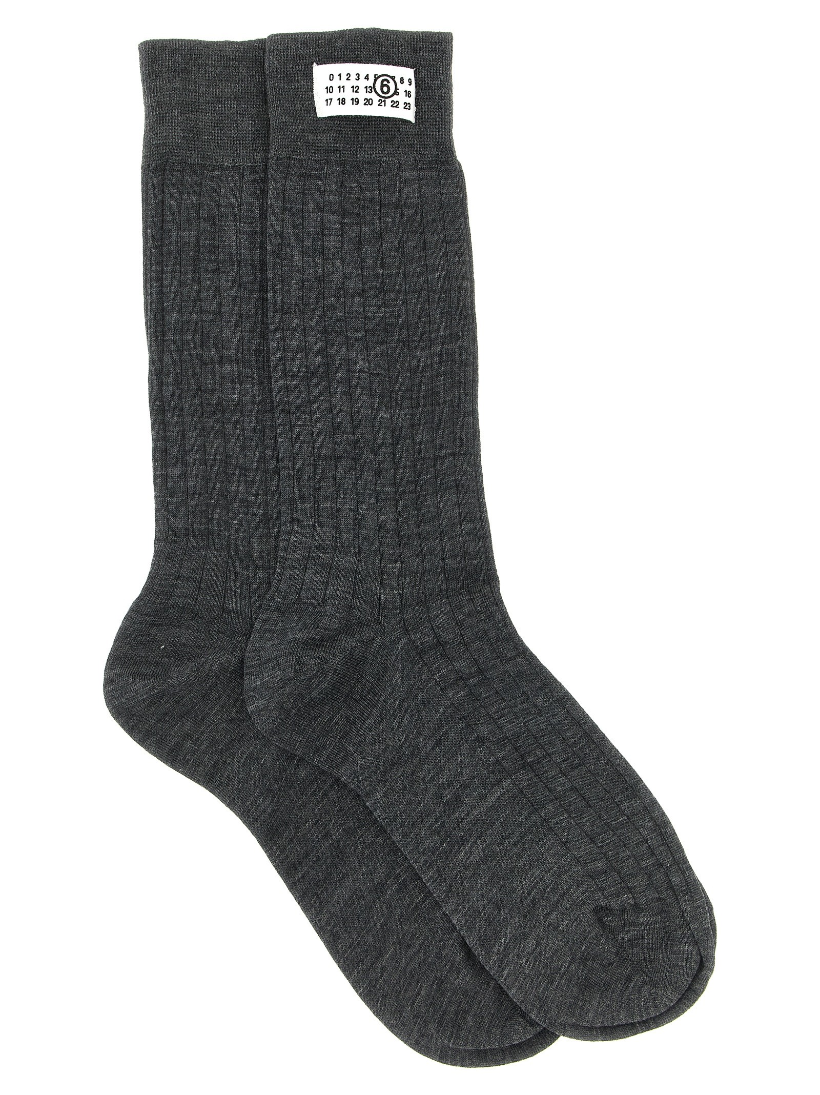 MM6 MAISON MARGIELA 'Numeric Signature MM6' Socks