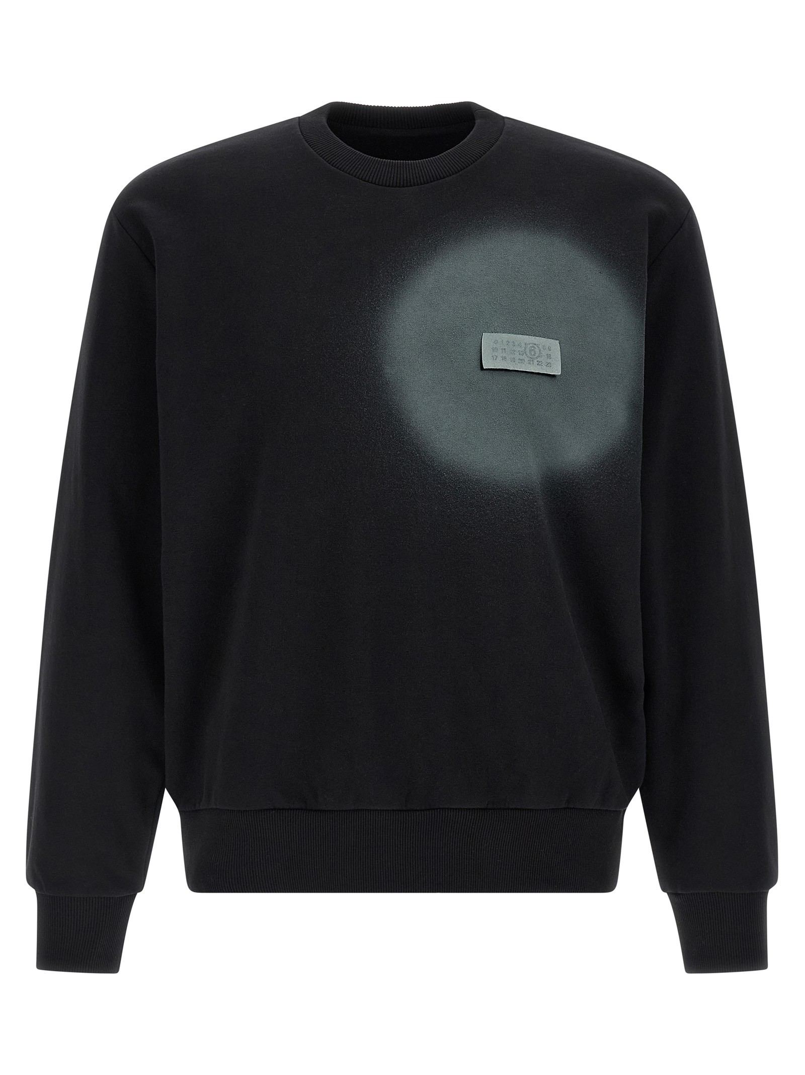 MM6 MAISON MARGIELA 'Numeric Signature MM6' Spray Sweatshirt