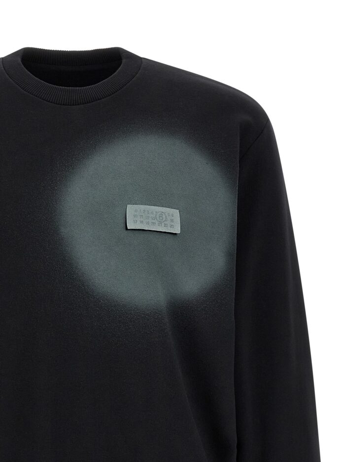 MM6 MAISON MARGIELA 'Numeric Signature MM6' Spray Sweatshirt