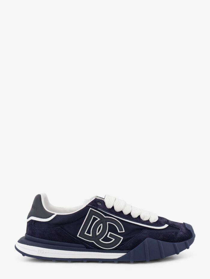 dolce & gabbana ny nylon and suede sneakers Dolce & Gabbana NY Nylon And Suede Sneakers