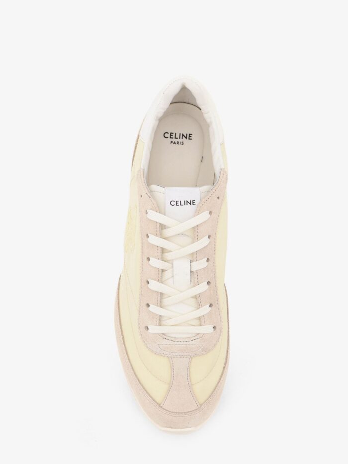 Celine Nylon And Suede Racer Sneakers