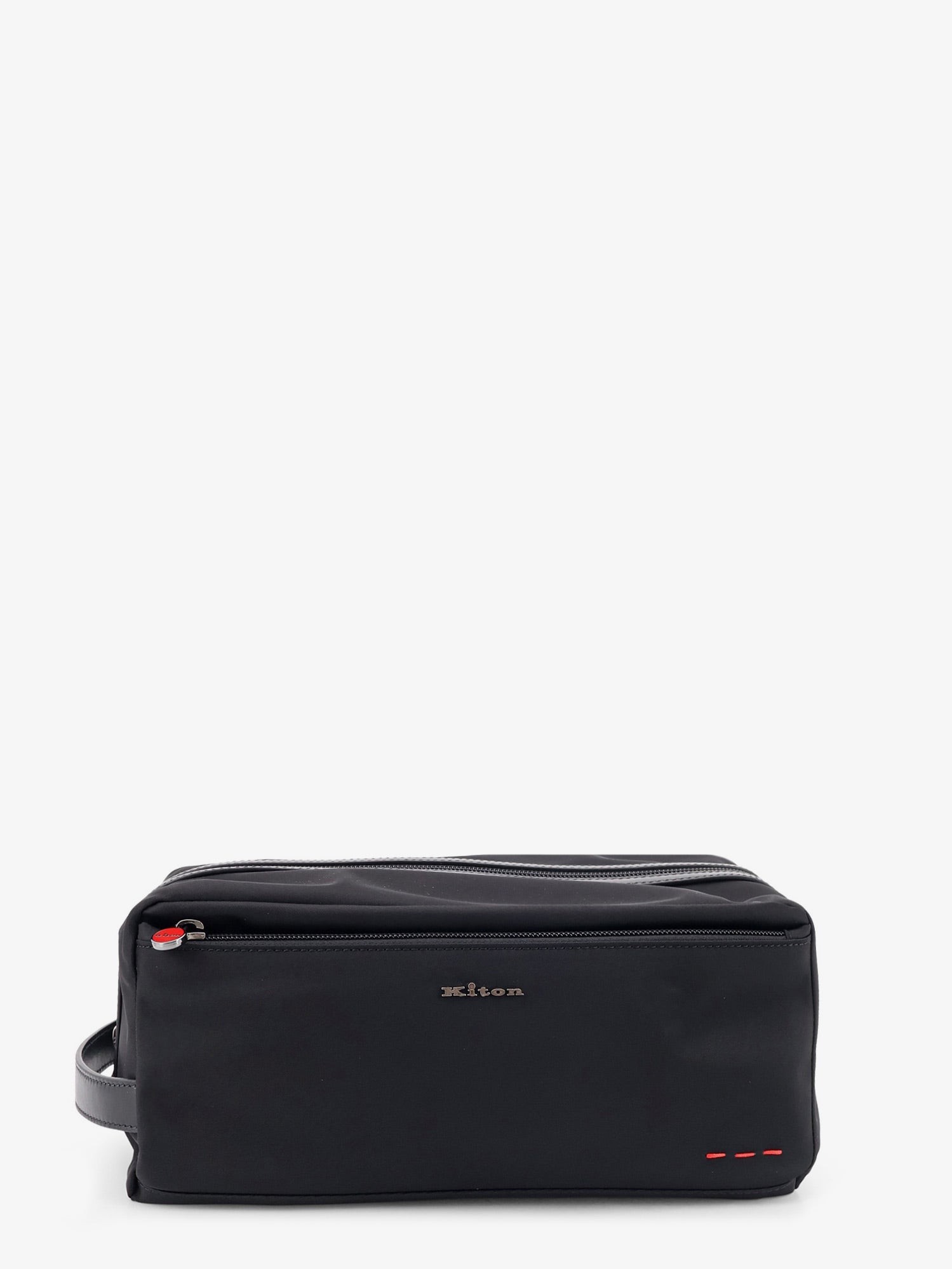 KITON CIRO PAONE Nylon Beauty Case With Logo