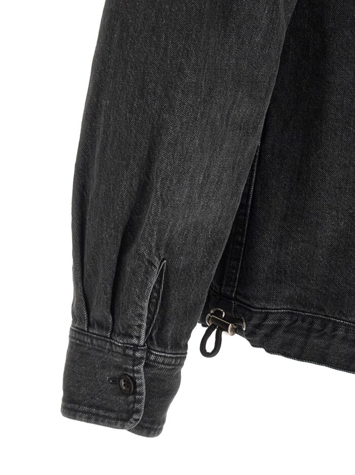 SACAI Nylon Insert Denim Jacket
