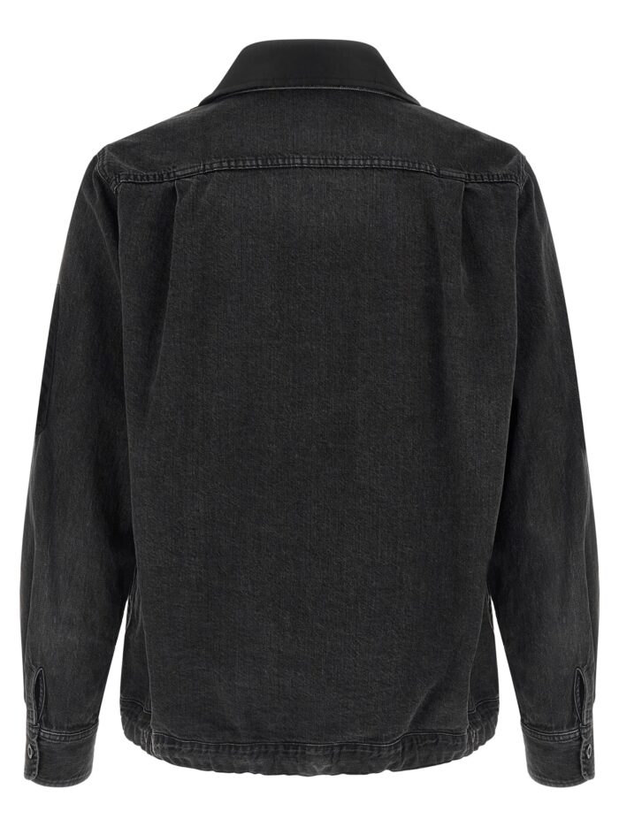 SACAI Nylon Insert Denim Jacket